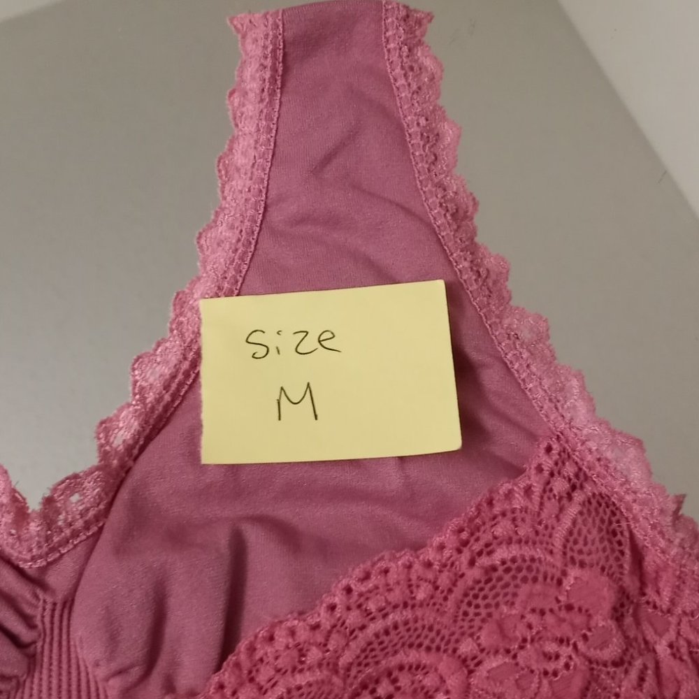 Pink Wrap Bra - Picture 4 of 5